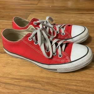 Red Low Top Converse